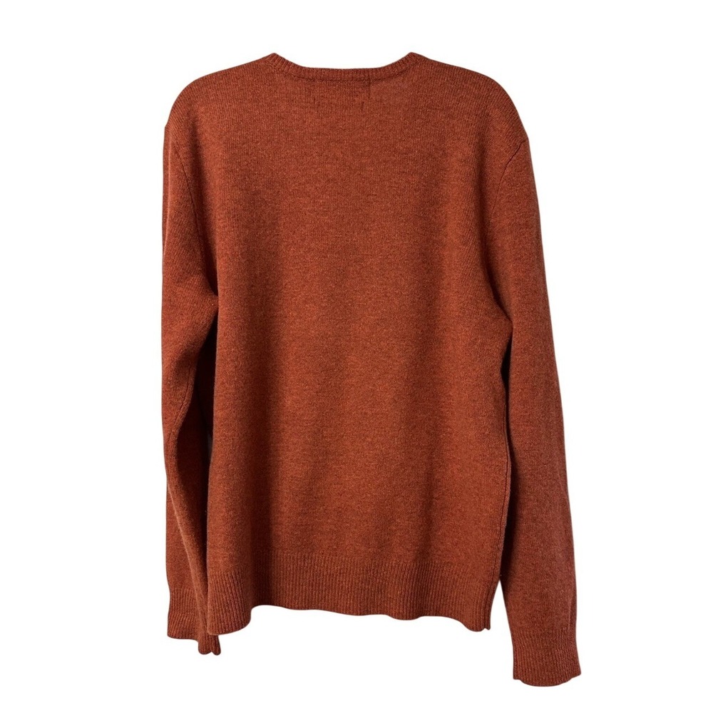 Polo Ralph Lauren Mens 100% Lambs Wool V Neck Pullover Sweater Size Large - Picture 7 of 7